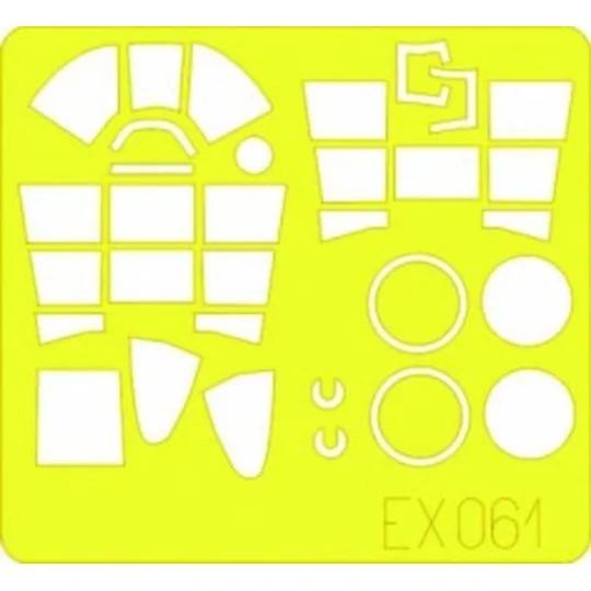 F4U-1 Corsair Birdcage, 1/48 - Eduard Accessories EX061