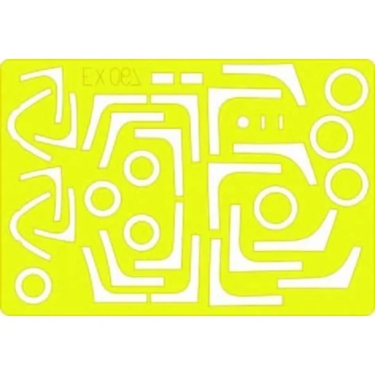 F-18F Super Hornet, 1/48 - Eduard Accessories EX067