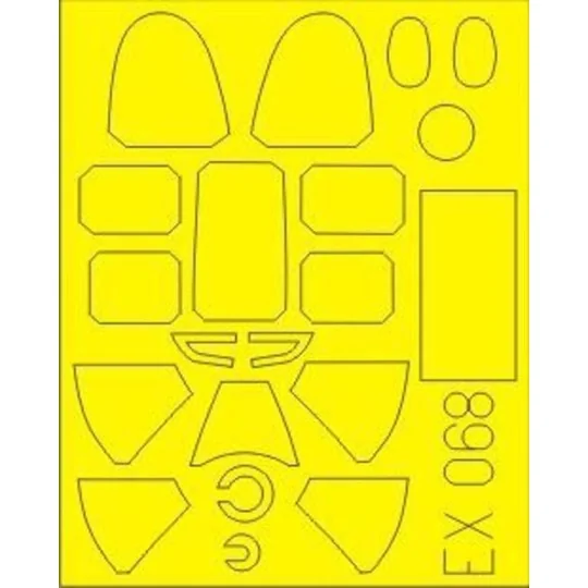 P-51A Apache, 1/48 - Eduard Accessories EX068 P-51A Apache, 1/48 - Eduard Accessories EX068