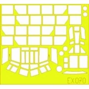 Junkers Ju 52/3m, 1/48 - Eduard Accessories EX070