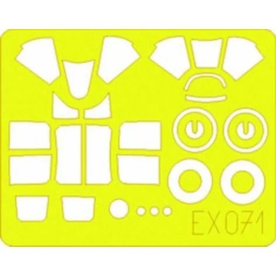 F6F Hellcat, 1/48 - Eduard Accessories EX071 F6F Hellcat, 1/48 - Eduard Accessories EX071