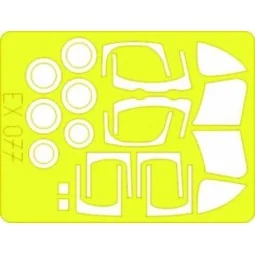 OV-1A Mohawk Maskierfolie, 1/48 - Eduard Accessories EX077