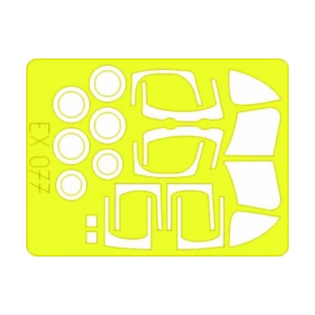 OV-1A Mohawk Maskierfolie, 1/48 - Eduard Accessories EX077 OV-1A Mohawk Maskierfolie, 1/48 - Eduard Accessories EX077