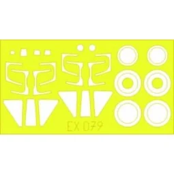 Su-25K Frogfoot, 1/48 - Eduard Accessories EX079