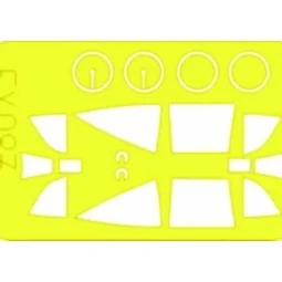 Ki-44 Tojo, 1/48 - Eduard Accessories EX087