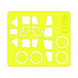 P-40B/C Tomahawk, 1/48 - Eduard Accessories EX088