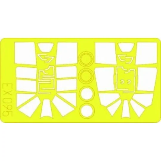 J2M Raiden, 1/48 - Eduard Accessories EX095 J2M Raiden, 1/48 - Eduard Accessories EX095