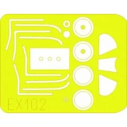 P-51D Mustang, 1/48 - Eduard Accessories EX102