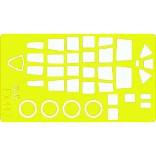 Ki-46 III Kai Dinah, 1/48 - Eduard Accessories EX112 Ki-46 III Kai Dinah, 1/48 - Eduard Accessories EX112