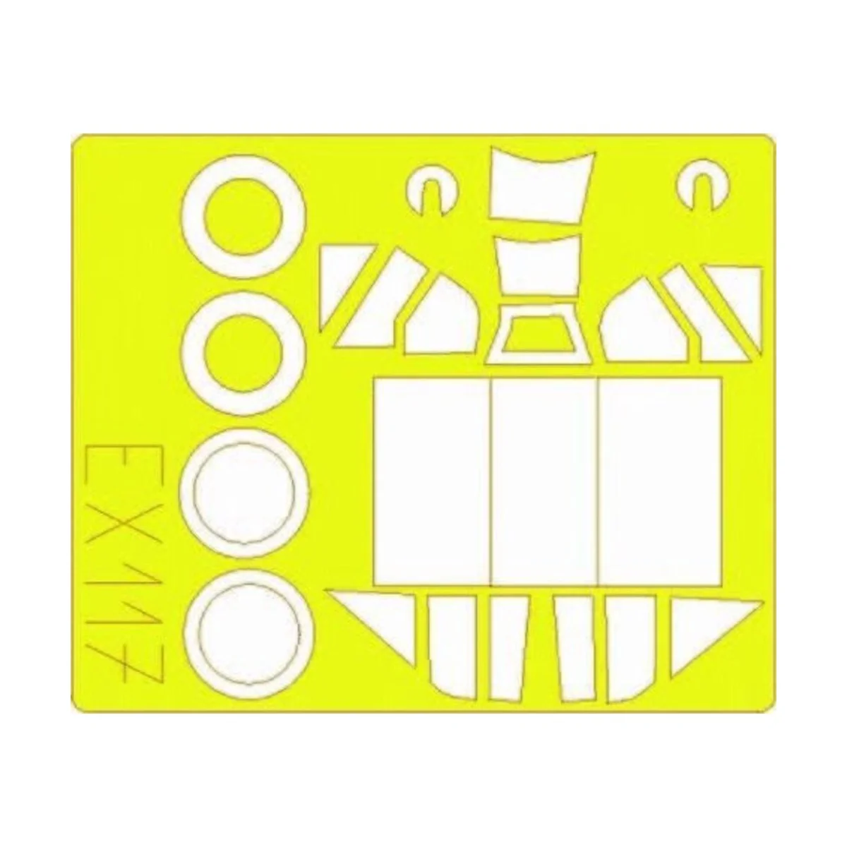 Bf 109E-4 - Eduard Accessories EX117