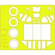 Bf 109E-4, 1/48 - Eduard Accessories EX117