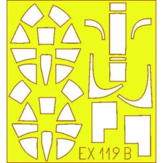 B-25J Mitchell, 1/48 - Eduard Accessories EX119 B-25J Mitchell, 1/48 - Eduard Accessories EX119