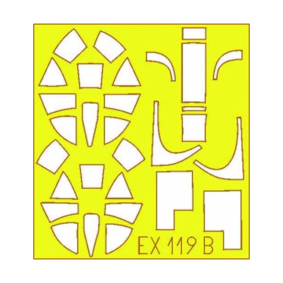 B-25J Mitchell - Eduard Accessories EX119