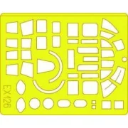 B-25G Mitchell, 1/48 - Eduard Accessories EX126 B-25G Mitchell, 1/48 - Eduard Accessories EX126