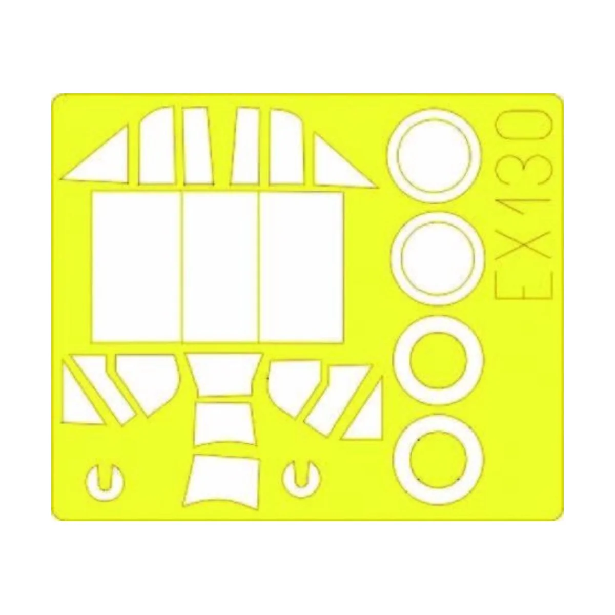 Bf 109E-4/7, 1/48 - Eduard Accessories EX130 Bf 109E-4/7, 1/48 - Eduard Accessories EX130