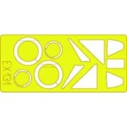 A-1H Skyraider, 1/48 - Eduard Accessories EX131