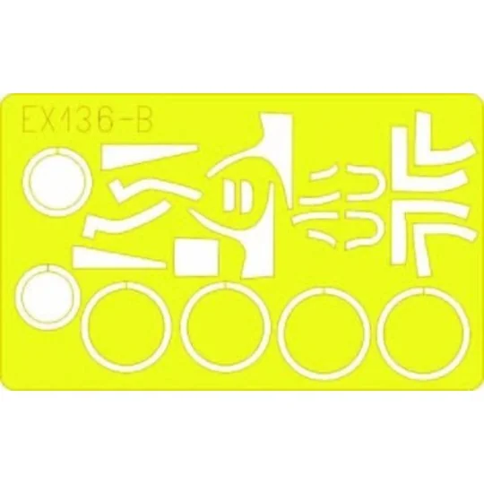 B-24J Liberator EX136, 1/48 - Eduard Accessories EX136