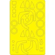 MiG-19, 1/48 - Eduard Accessories EX139