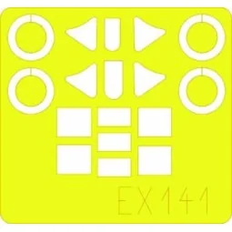 MC 202 Folgore EX141, 1/48 - Eduard Accessories EX141