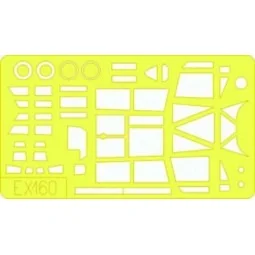 PZL-23 Karas für Mirage Bausatz - Eduard Accessories EX160