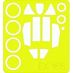 MiG-15bis für Tamiya Bausatz - Eduard Accessories EX165