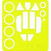 MiG-15bis für Tamiya Bausatz - Eduard Accessories EX165