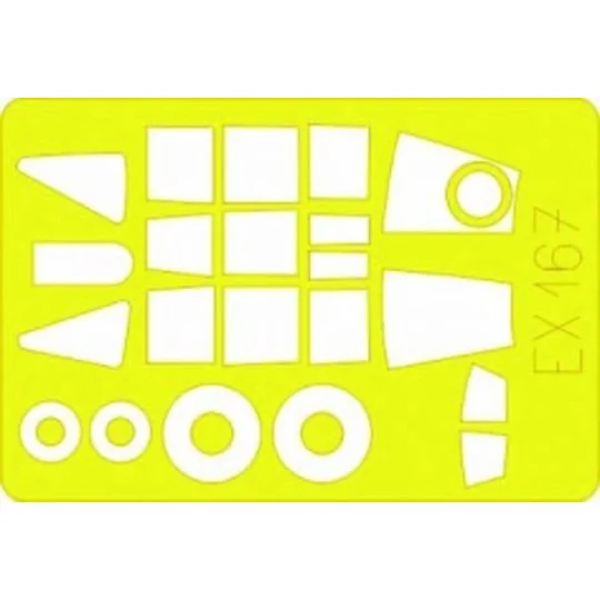 F-84G Thunderjet für Tamiya Bausatz, 1/48 - Eduard Accessories EX167