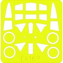 P-36 Hawk für Academy Bausatz - Eduard Accessories EX169