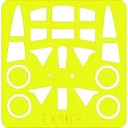 P-36 Hawk für Academy Bausatz, 1/48 - Eduard Accessories EX169