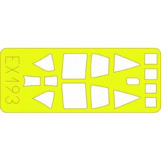 Ki-43 II Oscar Für Hasegawa Bausatz, 1/48 - Eduard Accessories EX193