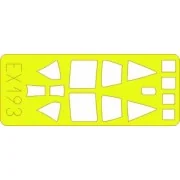 Ki-43 II Oscar Für Hasegawa Bausatz, 1/48 - Eduard Accessories EX193