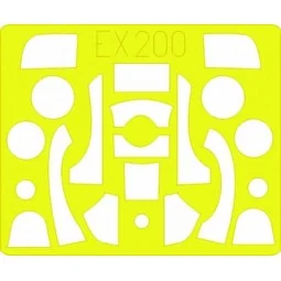 P-400 Airacobra für Hasegawa-Bausatz - Eduard Accessories EX200