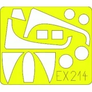 F9F-2P Panther für Trumpeter-Bausatz, 1/48 - Eduard Accessories EX214