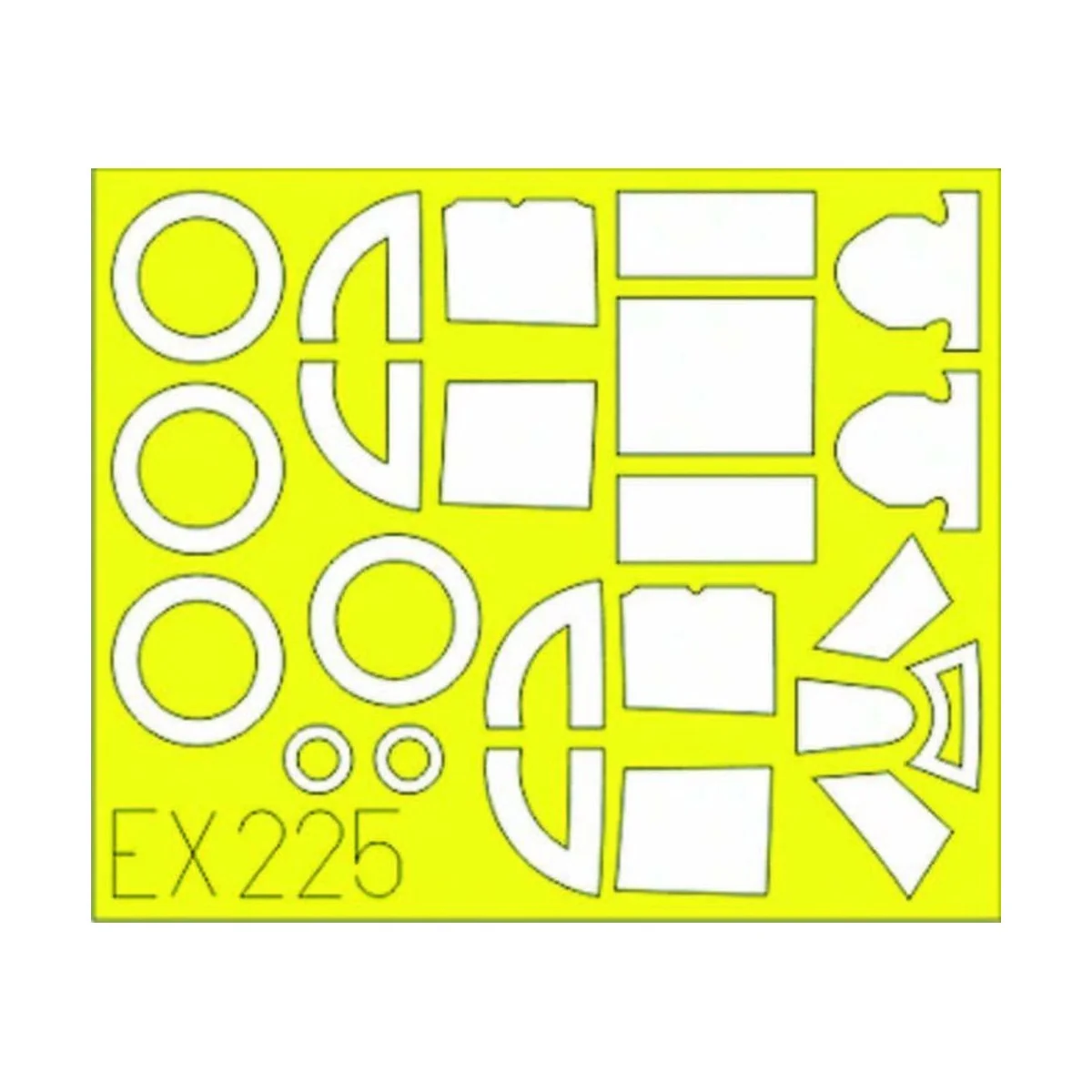 Lavochkin La-5 FN für Zvezda Bausatz, 1/48 - Eduard Accessories EX225