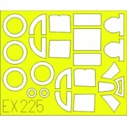 Lavochkin La-5 FN für Zvezda Bausatz, 1/48 - Eduard Accessories EX225