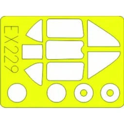 MiG-3, 1/48 - Eduard Accessories EX229