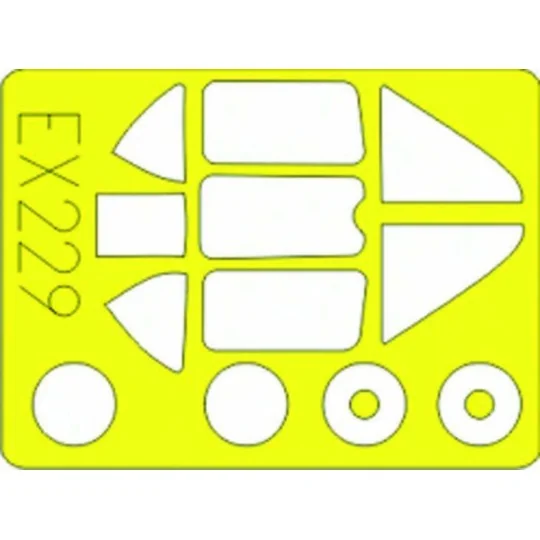 MiG-3, 1/48 - Eduard Accessories EX229