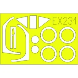 Fw 190A-5/A-8 für Hasegawa Bausatz, 1/48 - Eduard Accessories EX231