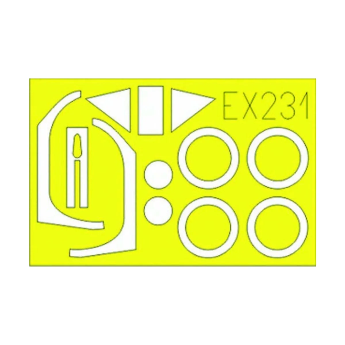 Fw 190A-5/A-8 für Hasegawa Bausatz, 1/48 - Eduard Accessories EX231