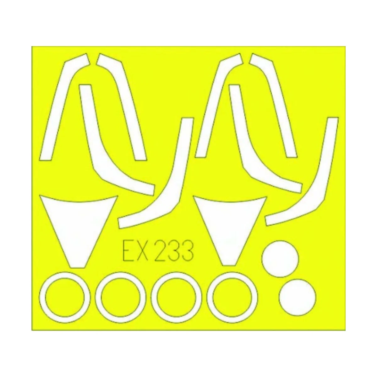 F-16CJ Block 50 Fighting Falcon für Tamiya Bausatz - Eduard Accesso...