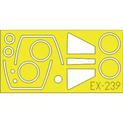 Mirage III Weekend für Eduard Bausatz - Eduard Accessories EX239