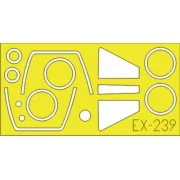 Mirage III Weekend für Eduard Bausatz, 1/48 - Eduard Accessories EX239 Mirage III Weekend für Eduard Bausatz, 1/48 - Eduard Accessories EX239