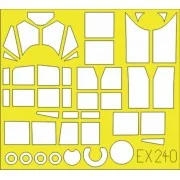 Fi 156C Storch für Tamiya Bausatz - Eduard Accessories EX240