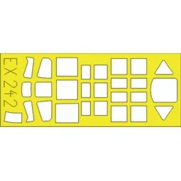 Ki-45 Kai Toryu für Hasegawa Bausatz - Eduard Accessories EX242