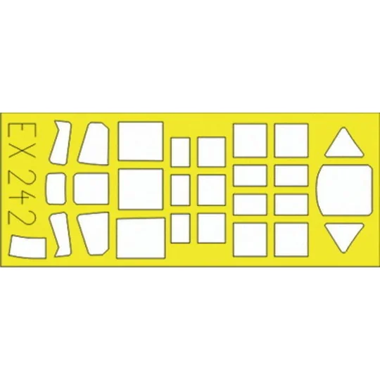 Ki-45 Kai Toryu für Hasegawa Bausatz, 1/48 - Eduard Accessories EX242