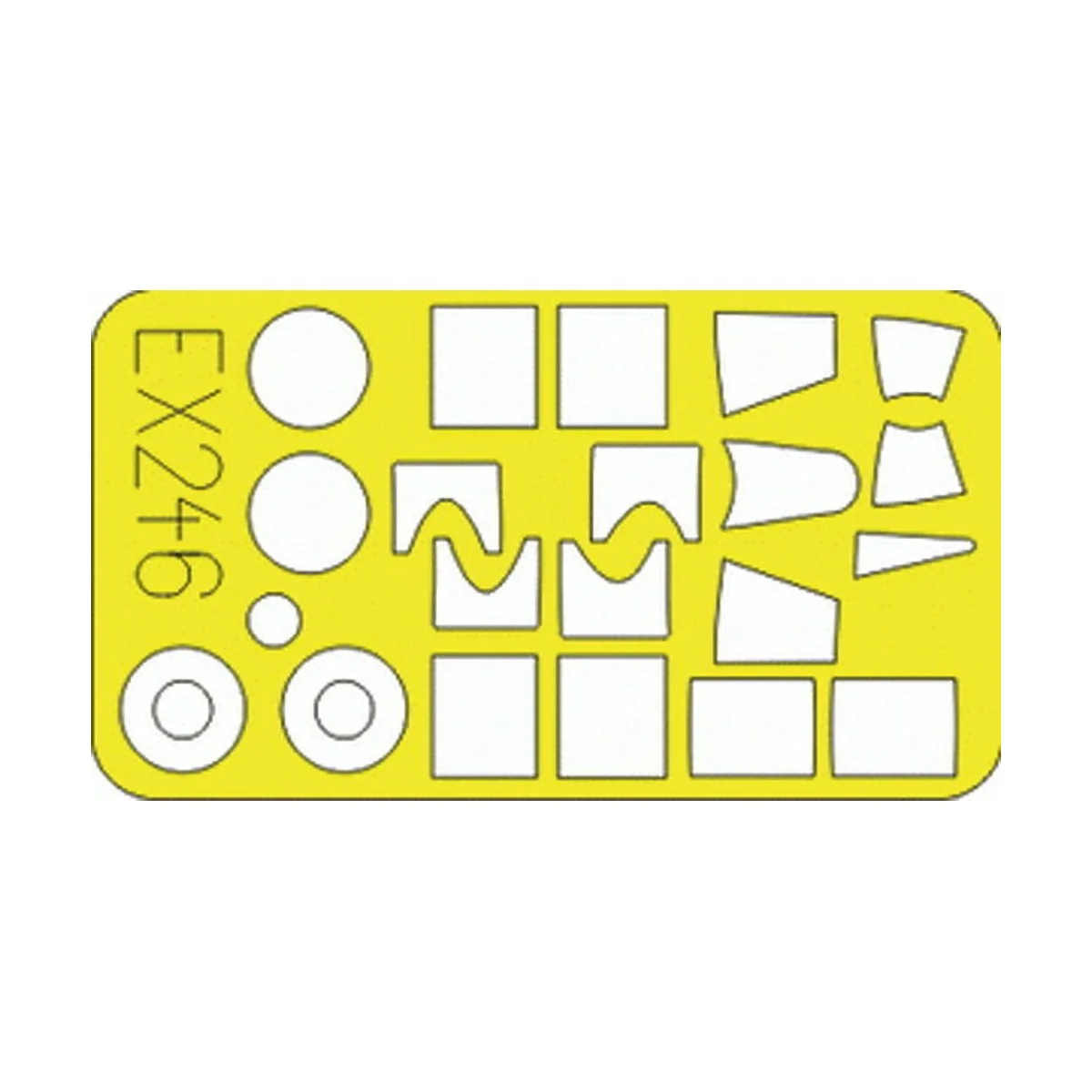 F4F-4 Wildcat für Hobby Boss Bausatz - Eduard Accessories EX246