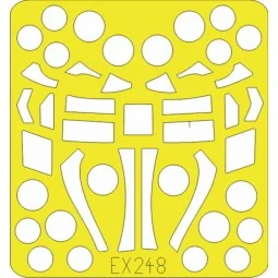 CH47C/HC1 Chinook für Italeri Bausatz, 1/48 - Eduard Accessories EX248