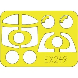 J-35 Draken für Hasegawa Bausatz - Eduard Accessories EX249