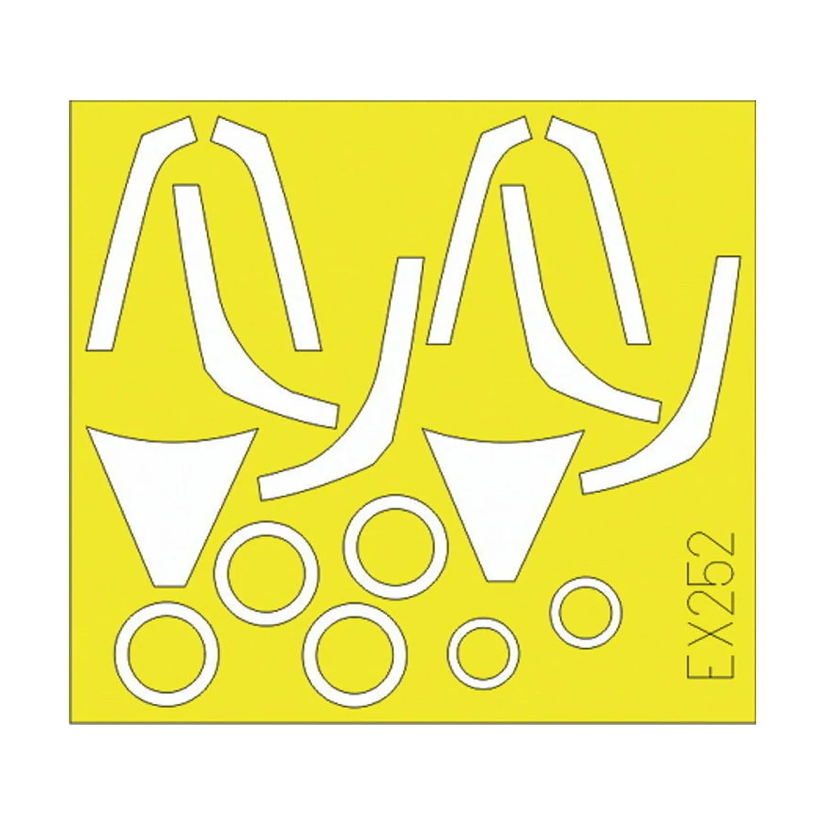 F-16C Block 25 Fighting Falcon für Tamiya Bausatz - Eduard Accessor...