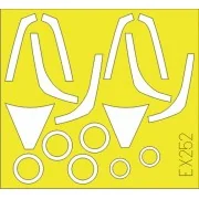 F-16C Block 25 Fighting Falcon für Tamiya Bausatz - Eduard Accessor...